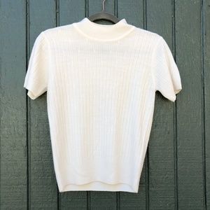 Off White short sleeve top